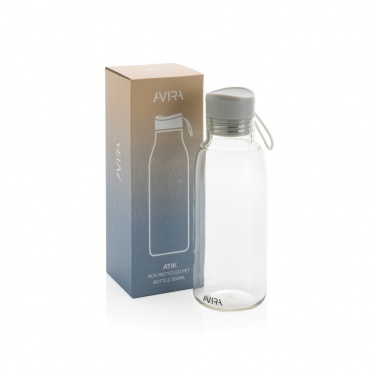 Logo trade promotional giveaway photo of: Avira Atik RCS Recycled PET bottle 500ML