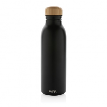 Logo trade promotional giveaways picture of: Avira Alcor RCS Re-steel single wall water bottle 600 ML
