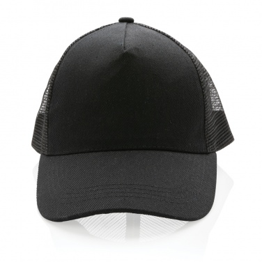 Logo trade promotional products picture of: Impact AWARE™ Brushed rcotton 5 panel trucker cap 190gr