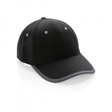Logotrade promotional gift picture of: Impact AWARE™ Brushed rcotton 6 panel contrast cap 280gr