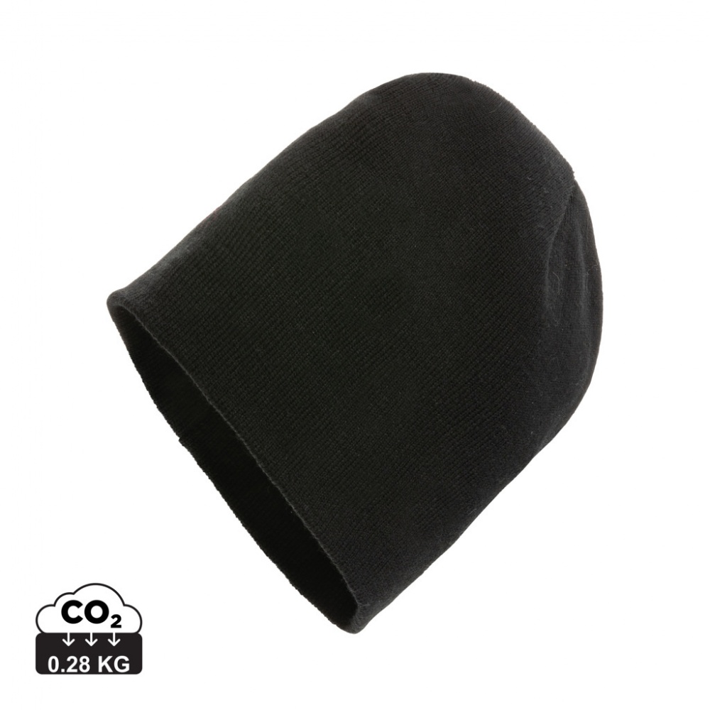 Logo trade corporate gifts image of: Impact AWARE™ classic beanie with Polylana®