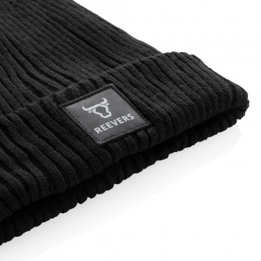 Logotrade promotional item image of: Impact AWARE™  Polylana® double knitted beanie