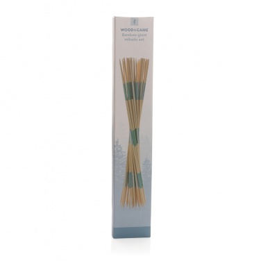 Logo trade promotional gifts picture of: Bamboo giant mikado set