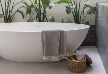 Logo trade corporate gift photo of: Ukiyo Hisako AWARE™ 4 Seasons towel/blanket 100x180