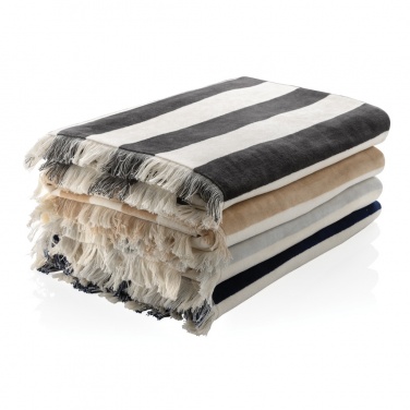 Logotrade business gifts photo of: Ukiyo Yukari AWARE™ XL deluxe beach towel 100x180cm