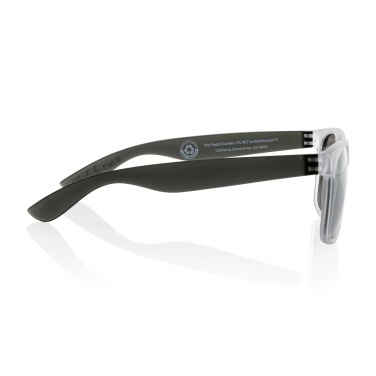Logotrade promotional giveaway image of: Gleam RCS recycled PC mirror lens sunglasses