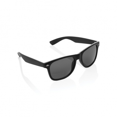 Logo trade corporate gift photo of: GRS recycled PC plastic sunglasses