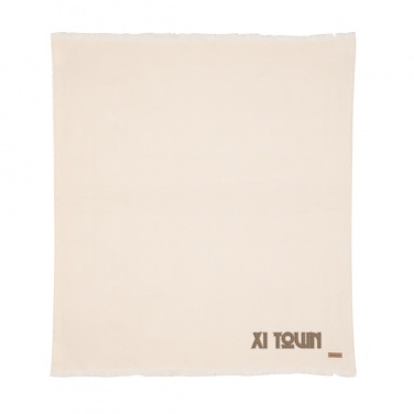 Logotrade promotional gift image of: Ukiyo Aware™ Polylana® woven blanket 130x150cm