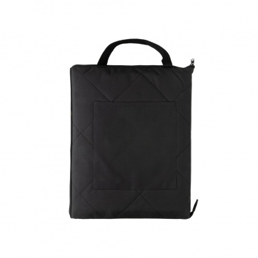 Logo trade business gift photo of: Impact Aware™ RPET foldable quilted picnic blanket