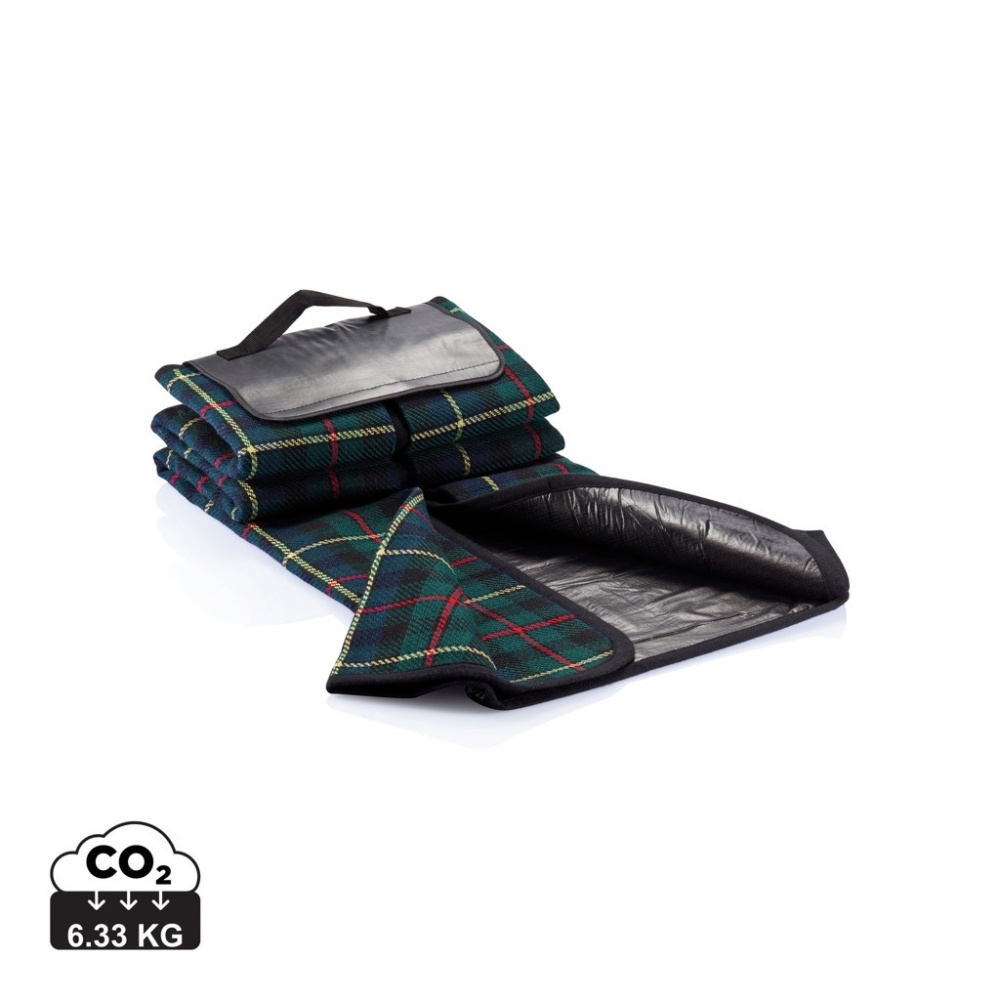 Logo trade advertising product photo of: Tartan picnic blanket