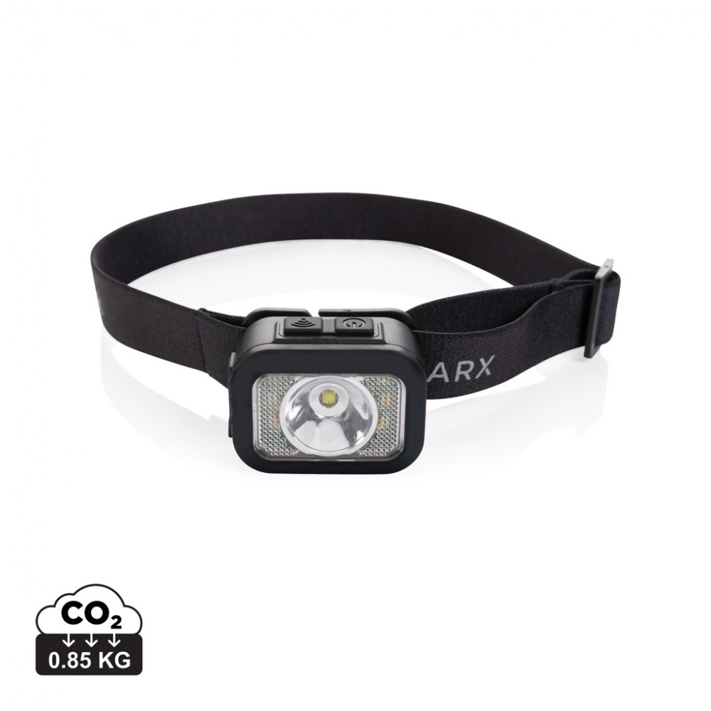 Logo trade promotional item photo of: Gear X RCS rPlastic heavy duty head torch