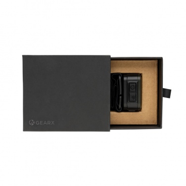 Logo trade promotional gifts image of: Gear X RCS rPlastic heavy duty head torch