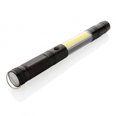 Logo trade promotional gifts image of: Large telescopic light with COB