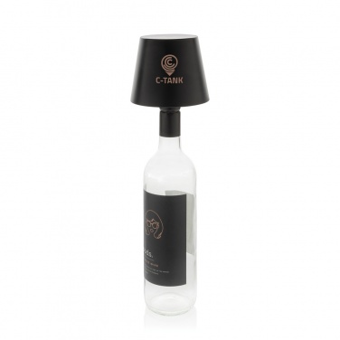Logo trade promotional items image of: BottleGlow RCS recycled plastic bottle lamp