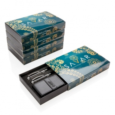 Logo trade promotional merchandise image of: Executive pen set