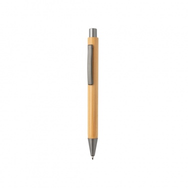 Logotrade promotional giveaway picture of: Slim design bamboo pen