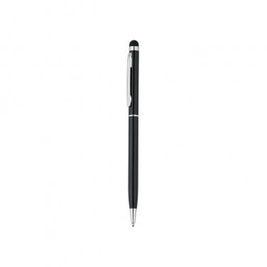 Logo trade promotional merchandise photo of: Thin metal stylus pen
