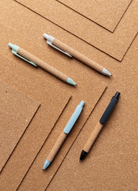 Logotrade promotional merchandise photo of: Write wheatstraw and cork pen