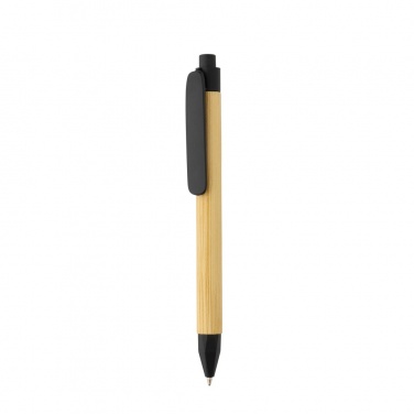 Logo trade promotional gift photo of: Write responsible recycled paper barrel pen