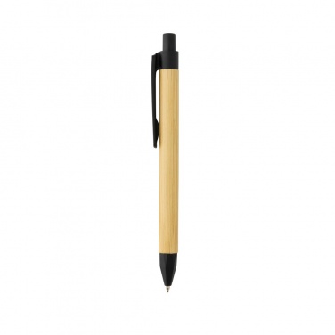 Logo trade promotional merchandise photo of: Write responsible recycled paper barrel pen