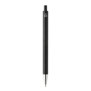 Logo trade promotional gifts image of: Amisk RCS certified recycled aluminum pen