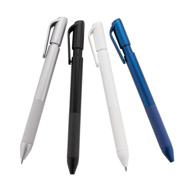 Logo trade advertising product photo of: TwistLock GRS certified recycled ABS pen