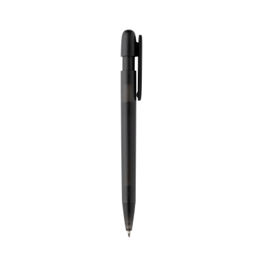Logo trade promotional item photo of: Devin GRS certified RABS pen transparent