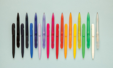 Logotrade promotional giveaway picture of: Devin GRS certified RABS pen transparent