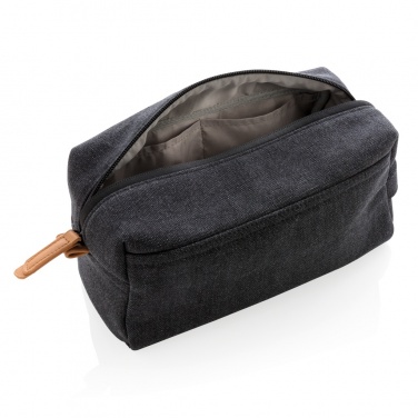 Logo trade promotional product photo of: Canvas toiletry bag PVC free