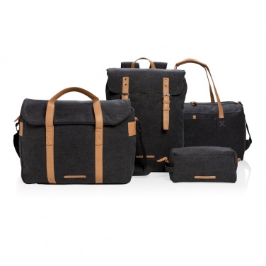 Logo trade promotional products picture of: Canvas toiletry bag PVC free