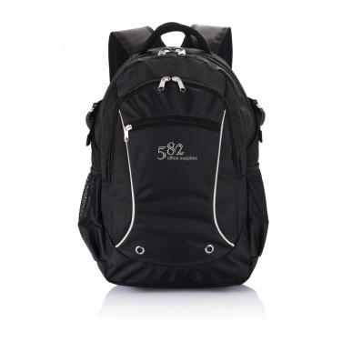 Logo trade promotional merchandise image of: Denver laptop backpack PVC free