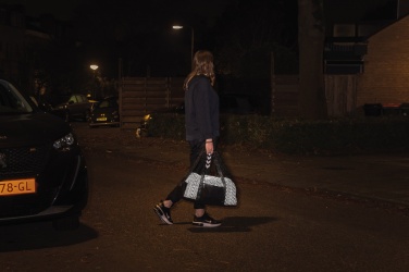 Logo trade promotional products picture of: AWARE™ RPET Reflective weekend bag