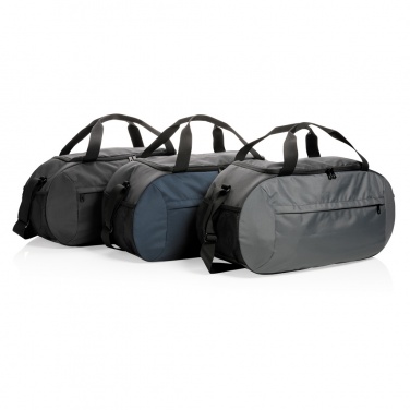Logo trade promotional merchandise photo of: Impact AWARE™ RPET modern sports duffel