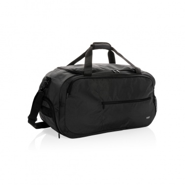 Logo trade promotional merchandise photo of: Swiss Peak AWARE™ RPET sports duffel bag