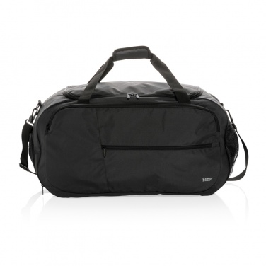 Logo trade promotional gifts picture of: Swiss Peak AWARE™ RPET sports duffel bag