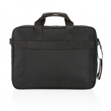 Logo trade corporate gifts picture of: Swiss Peak AWARE™ RPET Voyager 15.6" laptop bag