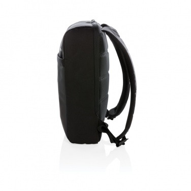 Logo trade promotional gifts image of: Swiss Peak 15" anti-theft RFID & USB backpack PVC free