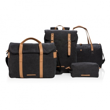 Logotrade corporate gift picture of: Canvas laptop backpack PVC free