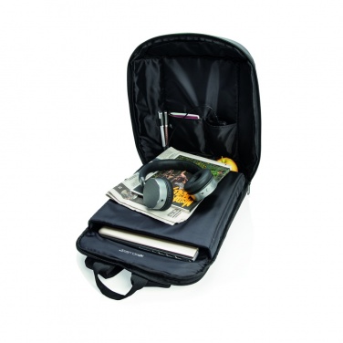 Logotrade promotional merchandise image of: Madrid anti-theft RFID USB laptop backpack PVC free