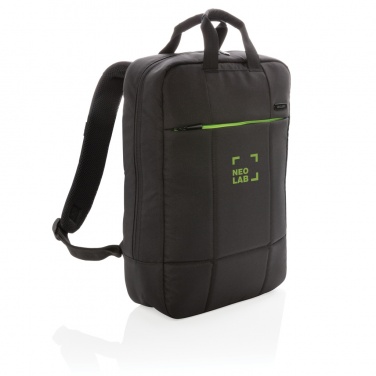 Logotrade promotional item image of: Soho business RPET 15.6" laptop backpack PVC free