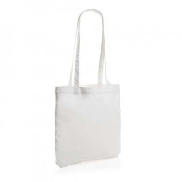 Logo trade corporate gifts image of: Impact AWARE™ recycled cotton tote 330 gsm