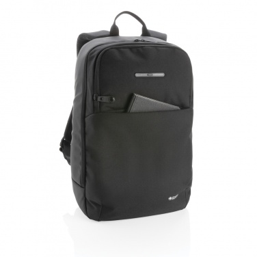 Logotrade corporate gift image of: Swiss Peak laptop backpack with UV-C steriliser pocket