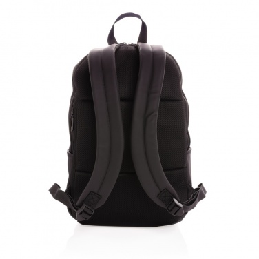 Logotrade promotional merchandise image of: Smooth PU 15.6"laptop backpack