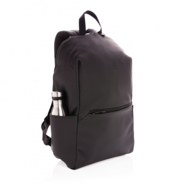 Logo trade advertising products image of: Smooth PU 15.6"laptop backpack