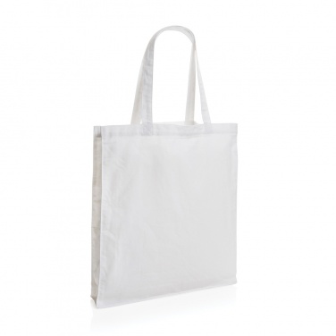 Logo trade business gift photo of: Impact AWARE™ Recycled cotton tote w/bottom 145g