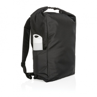 Logotrade promotional merchandise photo of: Impact AWARE™ RPET lightweight rolltop backpack