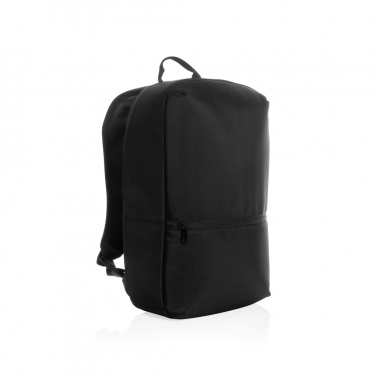 Logotrade promotional merchandise image of: Impact AWARE™ 1200D Minimalist 15.6 inch laptop backpack