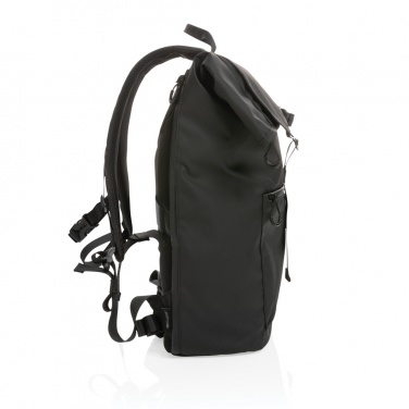 Logo trade advertising products picture of: Impact AWARE™ RPET water resistant 15.6" laptop backpack