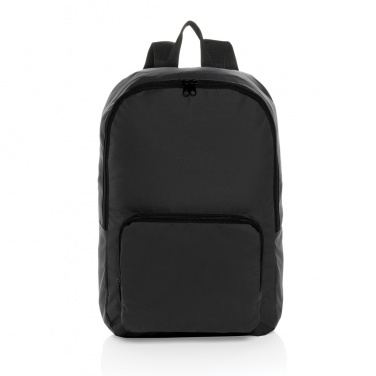 Logotrade promotional giveaways photo of: Dillon AWARE™ RPET foldable classic backpack