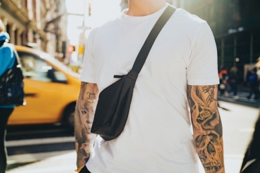 Logotrade promotional giveaways photo of: Crescent AWARE™ RPET half moon sling bag